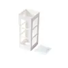 Yt2522 Caja de Almacenamiento para Rizador Montada en Pared, Estante de Almacenamiento para Plancha de Cabello Montado en Pared para el Hogar, Caja Organizadora para Peluquería