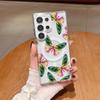 Estilo Literario Graffiti Mariposa Colorida Adecuado para Funda de Teléfono Móvil Samsung S22 Nueva Magnética Magsafe Cubierta Protectora Creativa
