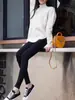 Leggings femininas para outono e inverno de 2026, novo modelo plus size para mulheres plus size, calças de algodão com forro de fleece, calças térmicas elásticas de corte justo