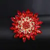 Broche de Acrílico da Moda para Mulheres, Alfinete Eletrodepositado em Liga, Broche Acessório de Roupa