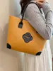 2026 Nuevo Bolso de Hombro Simple de Verano, Bolso Tote Tejido de Alta Gama de Gran Capacidad, Bolso Elegante Estilo Coreano para Mujer