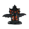 Nuevos Adornos Pequeños de Resina de Fantasma Verde Bruja Mago Casa en el Árbol para Halloween Micro Paisaje Accesorios del Festival de la Resurrección Decoración del Hogar