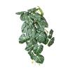 Verdura Artificial Transfronteiriça de Parede com Rede Branca, Planta Perene em Forma de Coração, Trepadeira de Parede, Planta Verde Artificial para Decoração de Parede