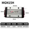 Deslizador de guía lineal de microdeslizamiento pequeño para uso doméstico MGN/MGW7C/9C/12C/15C/7H/9H/12H/15H
