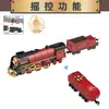 Tren de Vapor Retro Fenming con Luz, Vagón de Pasajeros, Accesorios de Vía, Piezas Suplementarias, Modelo de Juguete para Niños