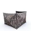 Valla de Camuflaje de Tres Lados para Exteriores Transfronteriza para Caza y Observación de Aves en la Naturaleza, Tienda de Recinto de Camuflaje
