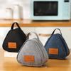 Bolsa térmica para bola de arroz, nueva bolsa triangular fresca, bolsa para el almuerzo de gran capacidad, bolsa térmica para el desayuno, bolsa para fiambrera