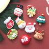 Pegamento en crema con dibujos de animales pequeños para Navidad, material de carcasa para teléfono móvil, bolsa de resina, accesorios, pinza para el pelo, pinza para el pelo de fruta