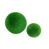 Bolas de Espuma de Musgo Artificial 6cm, 10cm Poliestireno Flockeado Accesorios para Micro-Paisajismo Arreglos Florales Venta al por Mayor en Stock