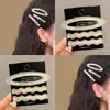 Pasador de Acetato Estilo Coreano de una Sola Barra Pinza Lateral Pinza para Flequillo Accesorio para el Cabello Exquisito Sensación de Alta Gama Pasador Pinza BB Pasador para Mujeres
