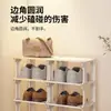 Zapatero de Plástico Transfronterizo, Sencillo y Económico para Uso Doméstico, Modelo Nuevo para Dormitorios, Solución de Almacenamiento Pequeña de Múltiples Niveles