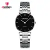 CHENXI/Dawn Moda Reloj de Pareja Banda de Acero Reloj de Cuarzo Casual para Hombre 072A