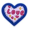 Lindos Dibujos Animados Corazón Transfronterizo Accesorios de Joyería Planos Accesorios para el Cabello Funda para Teléfono Móvil Broche Accesorios DIY Parche de Pegamento Suave de PVC