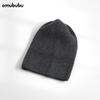 Chapéu Feminino Estilo Coreano Moda Outono e Inverno Chapéu de Lã Masculino Estilo Japonês Cor Sólida All-match Chapéu de Malha Quente Frio para Estudantes