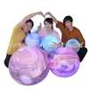 Modelo de Planeta Luminoso para Exterior Personalizado Lámpara Modelo de Nueve Planetas Luz Acrílica para Exterior Araña Decorativa de Cielo Estrellado
