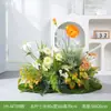 Kit Floral Artificial Recesso para Janela Comercial, Camomila,