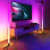 Lâmpada de assoalho de atmosfera mágica RGB transfronteiriça App controle remoto controle de voz interior quarto USB plug-in lâmpada de canto de competição elétrica