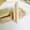 Piezas Redondas de Madera Accesorios para Muebles, Base de Brida de Madera, Perchero, Barra para Ropa, Venta Directa del Fabricante