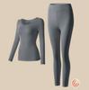 Pantalones de manga larga cálidos e hidratantes con ácido hialurónico, mascarilla de belleza para la piel contra la fiebre, ropa de otoño, calzoncillos largos, base elástica alta, traje cálido para mujer