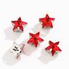 Estrela de Cinco Pontas Costurada à Mão Garra Broca Cristal de Vidro Costurada à Mão Broca DIY Material Garra Fantasma Branco K com Furo Acessórios Broca de Garra