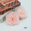 Flores de Peonía Estilo Tang Simuladas, Tela de Seda, Accesorios para Arreglos Florales Atados a Mano de Peonía Hibisco, Accesorios Estilo Antiguo Dinastía Han DIY