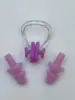 Set de tapones para los oídos y pinza para la nariz de natación para niños y adultos, productos impermeables de silicona para deportes al aire libre, venta al por mayor transfronteriza desde el fabricante