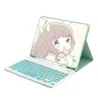Capa Teclado Bluetooth Sem Fio Retroiluminada Colorida 2025 iPad Pro11air7M3 Capa de Couro Plana West 9