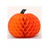 Bola de Panal de Calabaza Halloween Decoración Colgante de Papel 3D Otoño Acción de Gracias Centro Comercial Ventana Techo Bola Decorativa de Papel