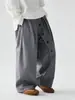 Pantalones Casuales Largos de Botones Elegantes para Niños, Primavera 2026, Rectos Holgados Versátiles, de Vestir Modernos