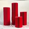 Mesa de Sobremesa Dobrável Colunas Romanas Colunas Dobráveis Decorações de Colunas para Casamento Decorações para Vitrines Bolo Estilo Casamento