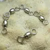 Conector giratorio de ocho palabras estilo japonés al por mayor accesorios para aparejos de pesca venta al por mayor de fábrica anillo de ocho palabras anillo giratorio para pesca en el mar