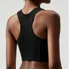 Chica Hot Americana Tirantes Ropa de Yoga Chaleco Deportivo Verano Mujer Estilo Corto Se Puede Usar Afuera Sin Mangas Espalda Fitness