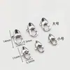 Acero de Titanio No se Desvanece Nuevo Cierre de Langosta en Forma de Corazón Galvanizado al Vacío Hebilla de Corazón Chapada en Oro de 18K Hebilla de Pulsera Hebilla de Collar