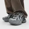 Zapatos Retro para Hombre 2025 Primavera y Verano Nuevos Zapatos Deportivos de Moda de Suela Gruesa Transpirables Casuales a la Moda