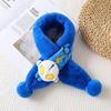 Cachecol Infantil Outono e Inverno, Aquecedor de Pescoço de Pelúcia Cartoon Fofo Quente, Estilo Coreano para Meninas e Meninos, Cachecol de Pescoço para Bebê Estilo Ano Novo