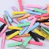 2cm(Paquete de 10) Color Básico Pinza Pico de Pato Horquilla diy Embrión Inferior Cuadrado Clip Pequeño Accesorios Clip Lateral