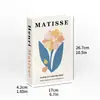 Libro de Simulación de Ilustración Creativa Transfronterizo Grande, Mediano y Pequeño Libro Decorativo del Artista Matisse Modelo de Libro Falso Libro de Exhibición para Mesa de Café