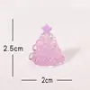 Árbol de Navidad Luminoso Transfronterizo Pequeño de Uvas Árbol de Navidad Micro Paisaje Paisaje de Nieve Pequeños Adornos Gadgets de Navidad DIY