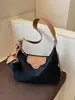Bolsas de tecido de nylon transfronteiriças, bolsas de ombro, bolsas para o dia a dia, designs color-block e patchwork, bolsas de ombro da moda, elegantes e estilosas, bolsas de ombro versáteis