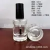 Shizhen frasco de esmalte 15ml frasco dividido 10ml frasco de vidro com pincel 5ml frasco vazio de esmalte frasco de mistura 3ml