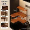 Prateleira de Armazenamento para Mesa, Prateleira de Armazenamento de Copos de Canto, Xícara de Chá, Xícara de Café, Copo de Água, Mesa para Conjunto de Chá, Prateleira de Armazenamento em Camadas
