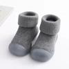 Ventas Directas de Fábrica Zapatos para Caminar de Bebé Modelos Otoño e Invierno con Forro de Felpa, Suela Gruesa Suave, Zapatos Ligeros para Bebés de 0 a 3 Años