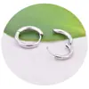 Pendientes de Moda Europeos y Americanos Pendientes de Pareja para Hombres Estilo Coreano Distinctivo Tendencia Hebilla de Oreja para Hombres Anillo de Oreja Circular de Estrella