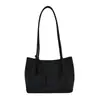Yue Zi 2026 Verão Nova Moda Casual Elegante Retrô Bolsa Tote Grande Capacidade para o Dia a Dia Portátil de Ombro