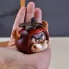 Sándalo Dorado Hombre Banano Talla en Madera Artesanías Sistema Curativo Rechaza la Ansiedad Hogar Inauguración de Casa Sala de Estar Adornos Adornos de Frutas