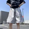 Fabricante Directo Shorts de Verano para Hombres y Mujeres, Pantalones Deportivos de Cintura Alta, Pantalones de Cinco Puntos Retro de Moda Estilo Americano, Pantalones de Tres Rayas