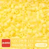 Kit de Cuentas Serie A Paquete de Recarga Marca MARD Paquete de Materiales Serie Amarilla 2.6 mm 221 Colores Set Completo Fusion Beads Completo