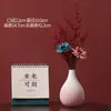 Espiga de Trigo Flor Seca Gipsofila Buquê Arranjo de Flores para Sala de Estar Vaso Pequeno de Cerâmica Estilo Ins Ornamento de Decoração para Gabinete de TV de Mesa