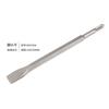 Broca para martillo eléctrico Weilishi, cincel puntiagudo, cincel plano, perforación de pared de hormigón y cemento
