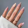 Consejos Populares de Uñas Artísticas, Uñas Portables con un Toque de Lujo, Flores en Relieve de Concha de Resina, Uñas Postizas, Elegantes Pegatinas para Uñas